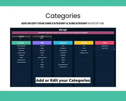 Budget Planner - Camatchi